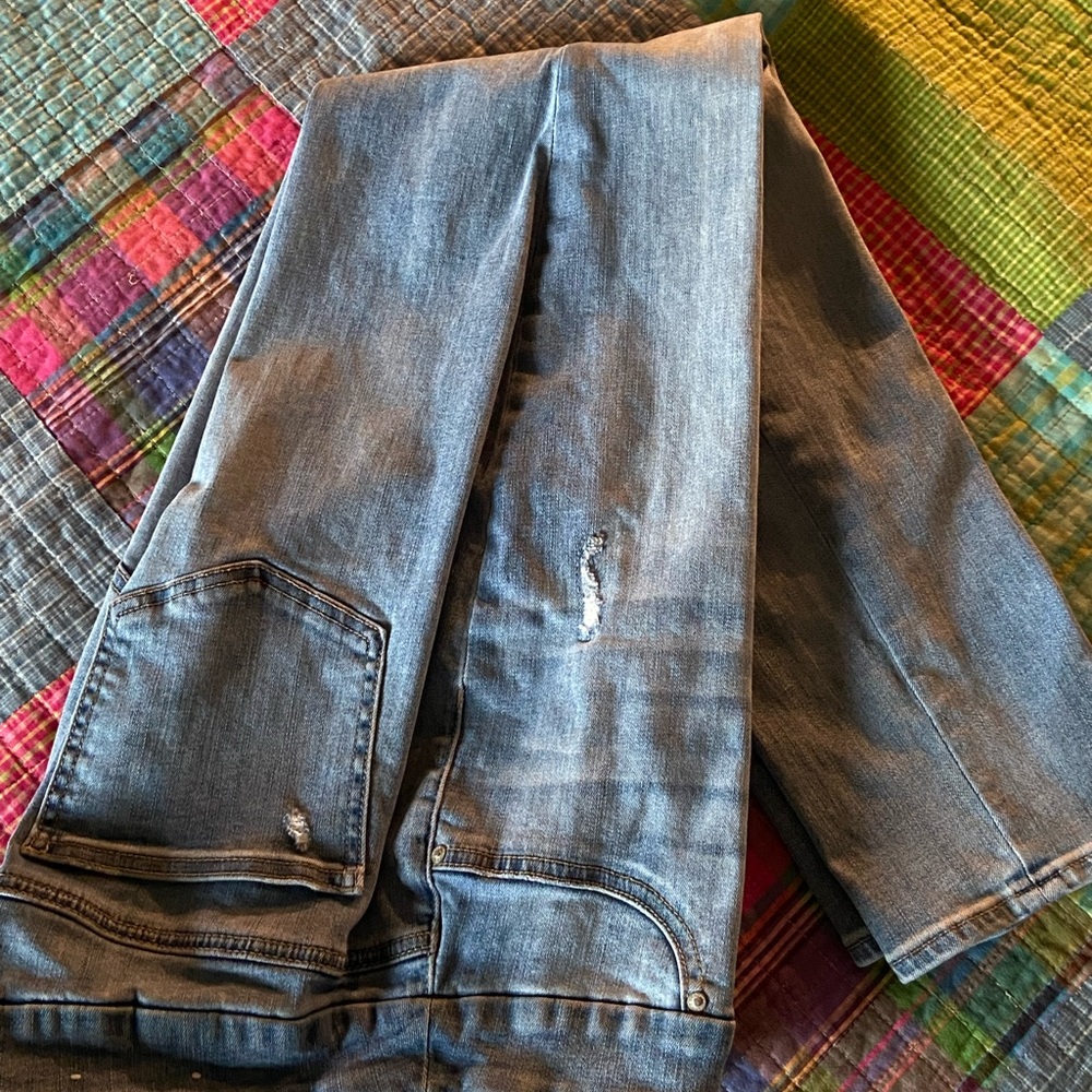 Chico’s denim jeggings size 2, large